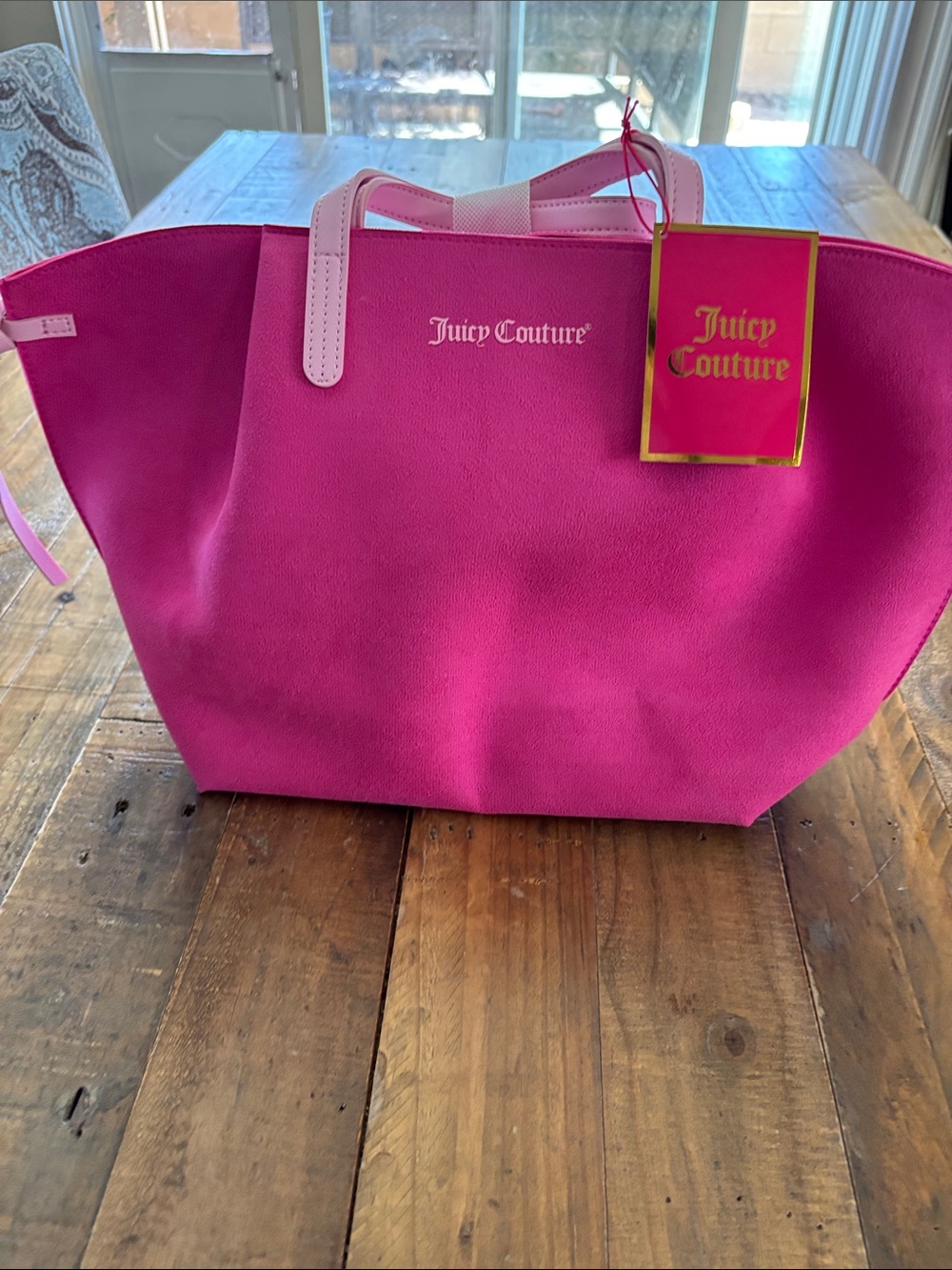 Juicy Couture Hot Pink Tote Bag